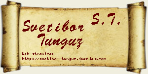 Svetibor Tunguz vizit kartica
